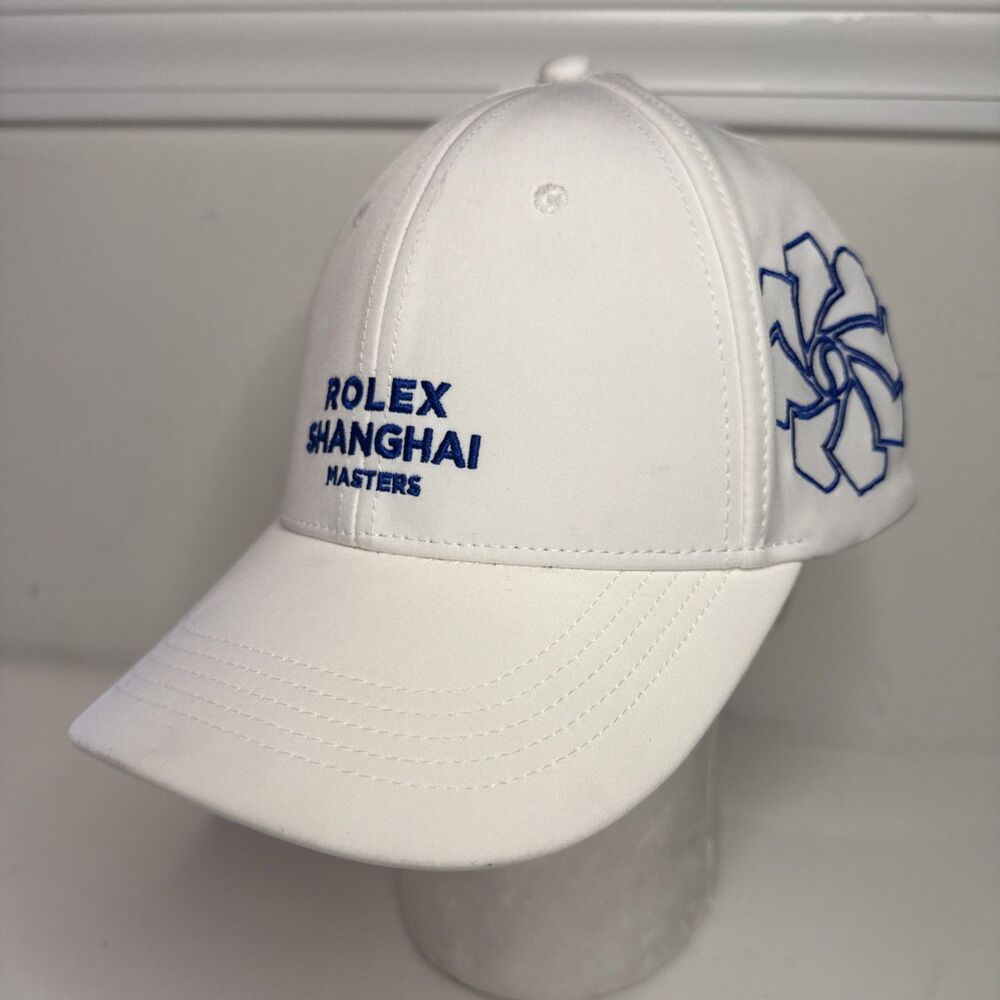 ♛  Official Rolex Shanghai Masters White Cap Hat ♛